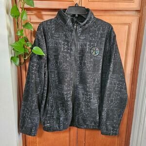 Maui and Sons surf supply co.Full zip polar fleece  jacket sz.M